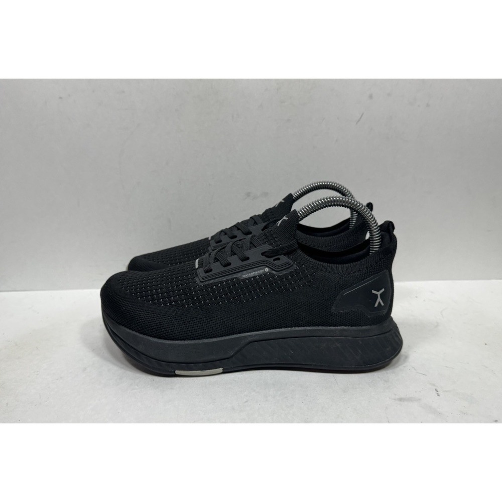 Flux Adapt Waterproof Runner Stealth Black Womens Size 7 Barefoot Running Shoes - Picture 3 of 8